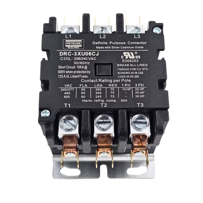 60 AMP 240V Contactor - Image 3