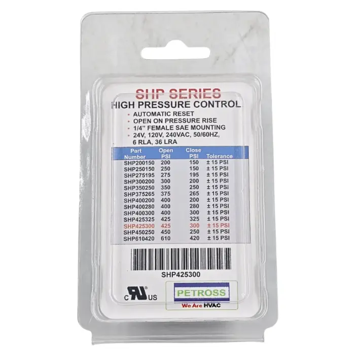 Petross SHP425300 High Pressure Switch - Image 3
