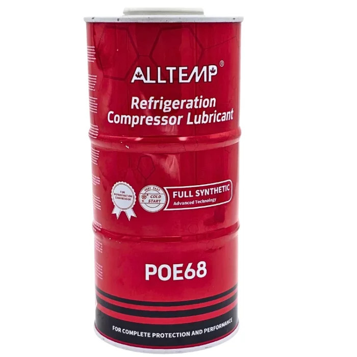 Alltemp RL68 POE Lubricants for Refrigeration Compressors - WEAREHVAC
