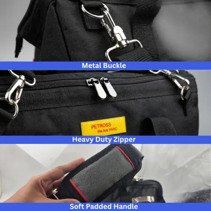 Petross Large Tool Bag With Hard Base - Image 6