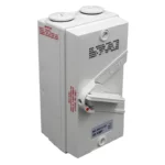 Electrical Isolator 35 Amps, 2 Poles, 220V, 50Hz, IP65 with Silver Cadmium Oxide contacts