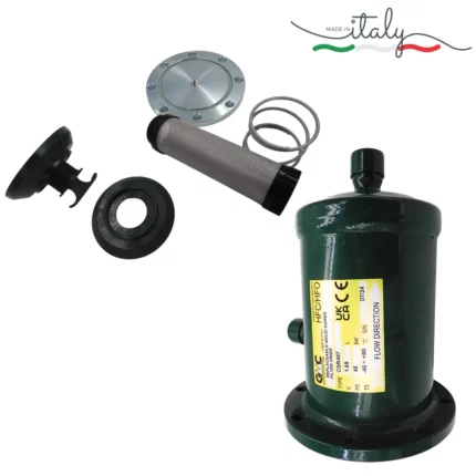 replaceable solid core filter