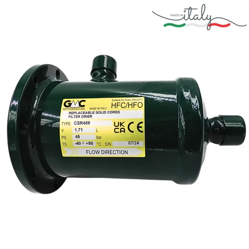 replaceable solid core filter