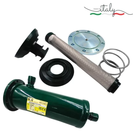 replaceable solid core filter