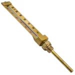 Hunter 0 + 60 C+F,  100mm Stem V-Shaped Thermometer