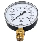 Hunter 0 to 200 lb/in2 + 0 to 13.5 bar Pressure Gauge - Image 3