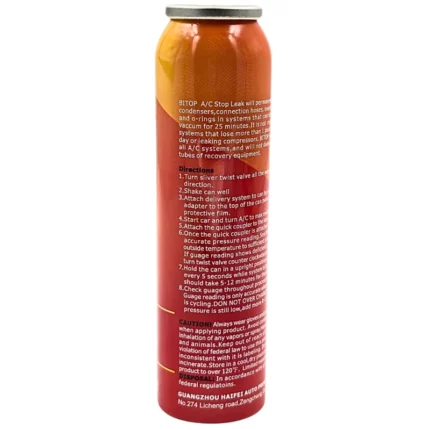 Bitop A/C Stop Leak + U/V Dye