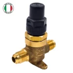 GMC Italy Capped Shutoff Valve 3/8" x 3/8" Flare