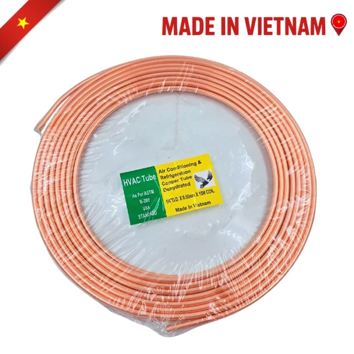 1/4" x 0.55mm x L 15m Copper Coil - Image 3