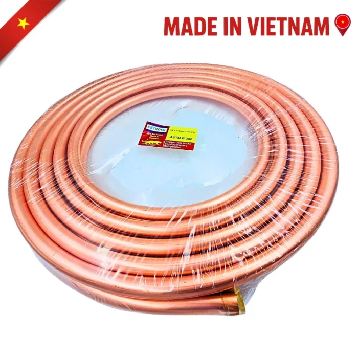7:8 * 1.05mm copper coil petross_4 Petross 7/8" x 1.05mm x L 15m Copper Coil - Image 1