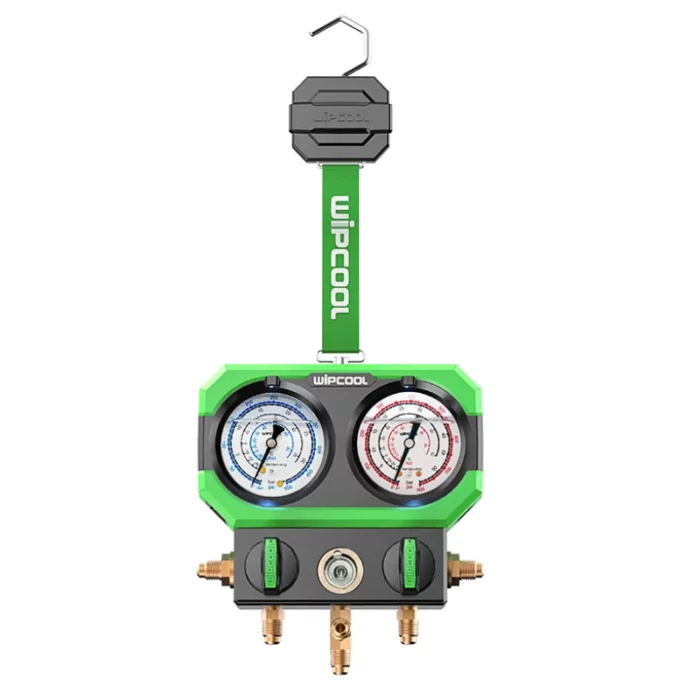 WIPCOOL MG68-4K Dual Valve φ60 Manifold Gauge Kit - Image 1