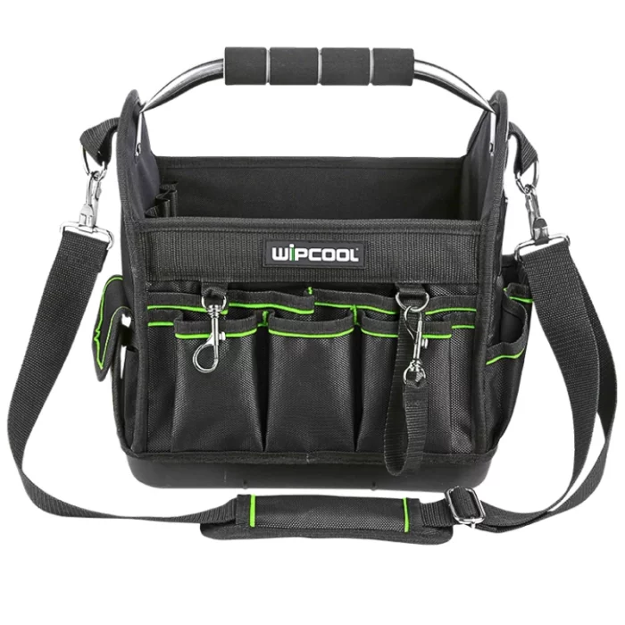 TC-12 tool bag WIPCOOL TC-12 Open Tote Tool Bag with Plastic Base - Image 1