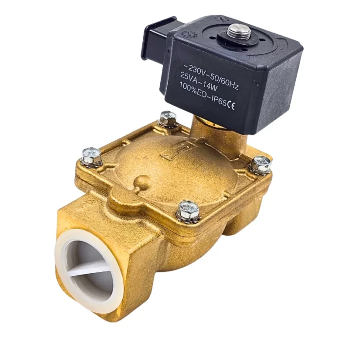 Water Solenoid Valve 1" 220V, DCF-SS-25-AC220 - Image 4