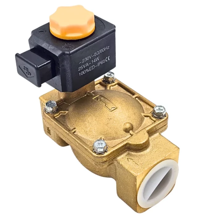 Water Solenoid Valve 1" 220V, DCF-SS-25-AC220 - Image 3