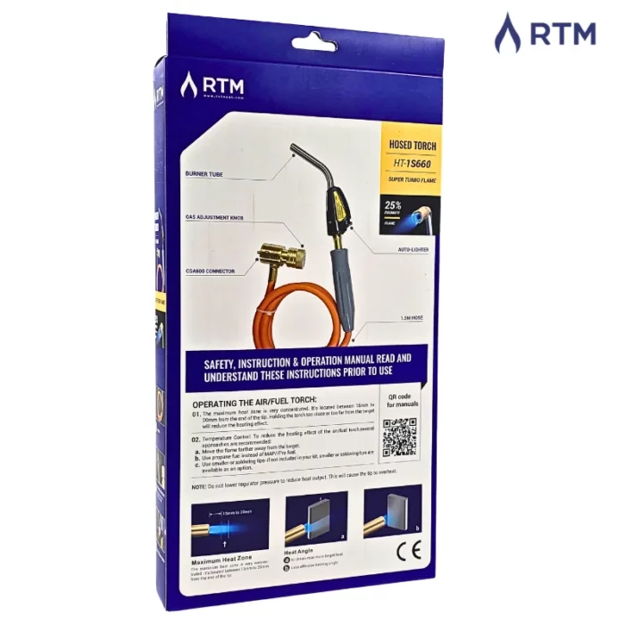 RTM HT-1S660 Hand Torch With Hose - Image 6