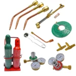 Petross Welding SET with Tools + Oxygen 8 liters Cylinder + Acetylene 8 liters Cylinder + Trolley
