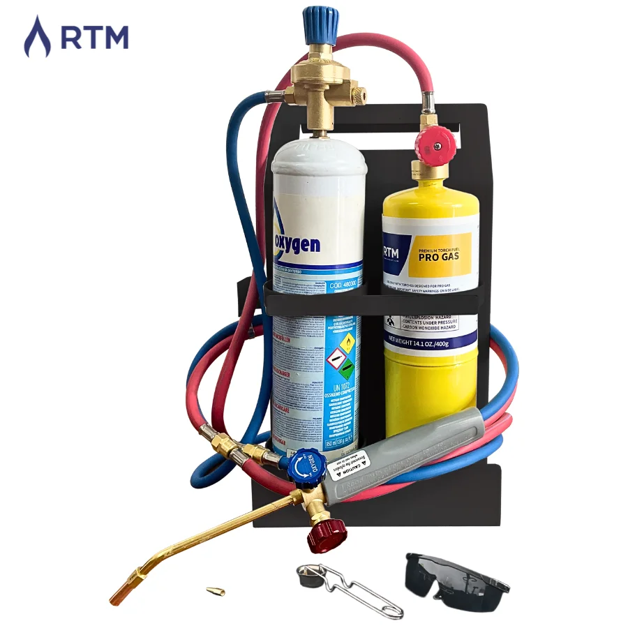 RTM OX70 Europe Type Oxygen + MAPP Pro Torch Kit RTM OX70 Europe Type Oxygen + MAPP Pro Torch Kit - Image 1