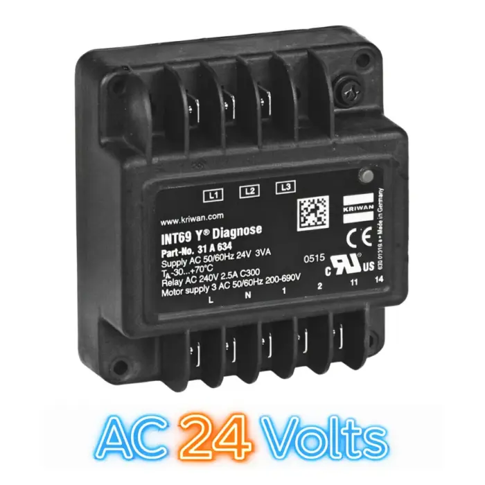 KRIWAN 31A634 motor protector KRIWAN 31A634 INT69 Y Diagnose (AC 24V) - Image 1