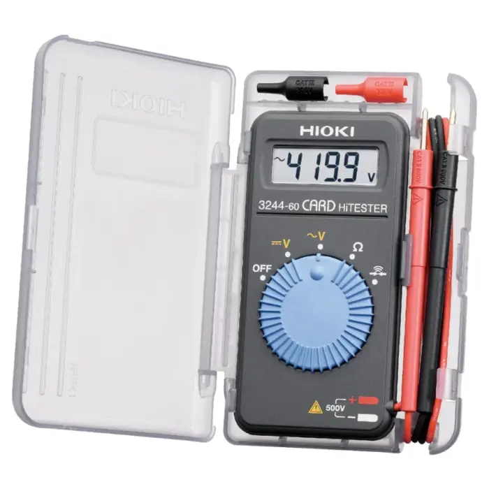 ​Hioki 3244-60 Card HiTester Pocket Multimeter