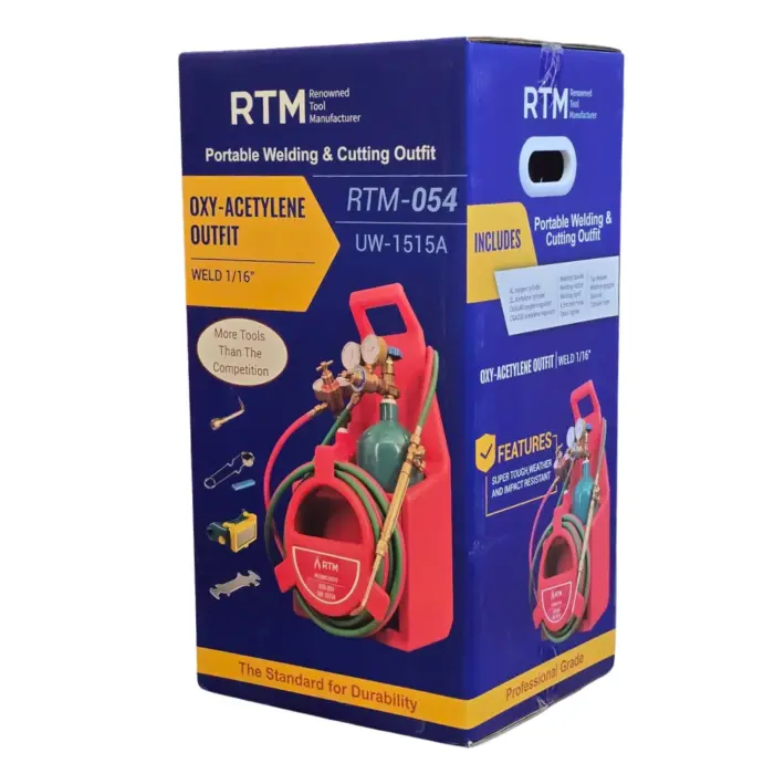 RTM-054 RTM54 UW1515A Portable Oxy-Acetylene Outfit Welding Kit - Image 1