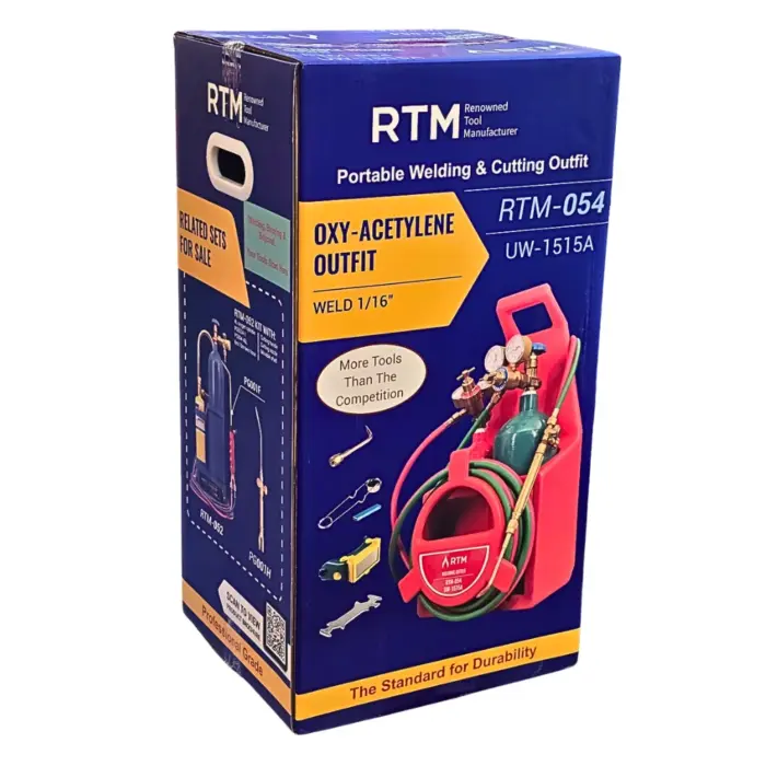 RTM54 UW1515A Portable Oxy-Acetylene Outfit Welding Kit - Image 2
