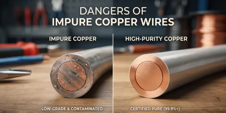 Dangers of Impure or Not Pure Copper Electrical Wires