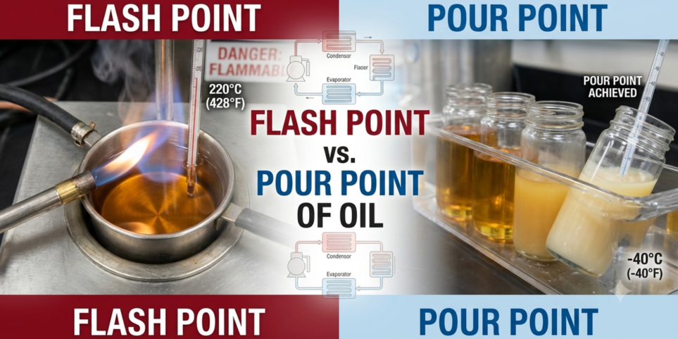 Flash Point vs Pour Point of Oil