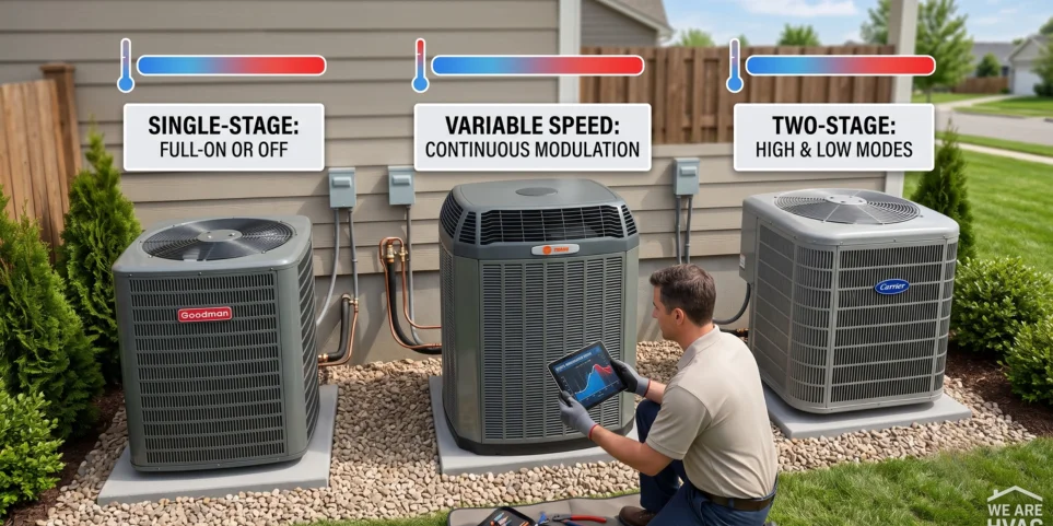 The Three Types of Cooling Stages in Air Conditioning