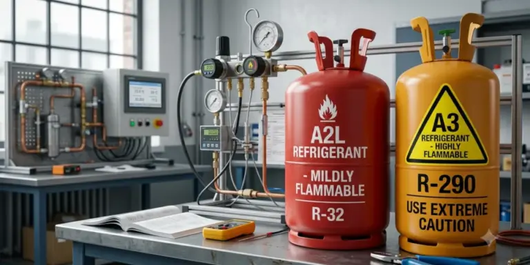 A2L and A3 Refrigerants
