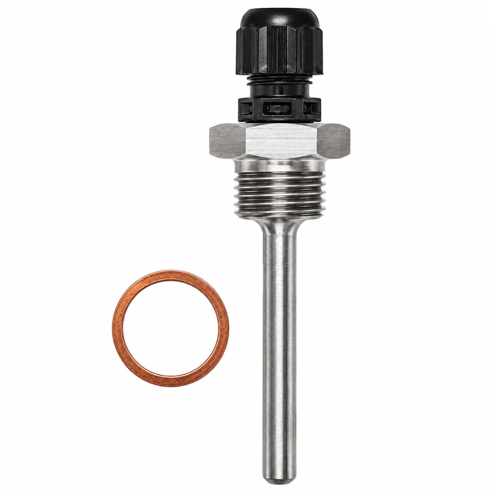 Belimo A-22PE-A08 Thermowell Belimo A-22PE-A08 Thermowell Stainless steel, 80 mm, G 1/2", SW27