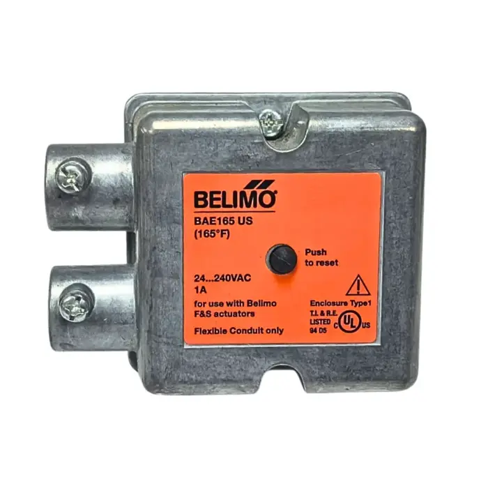 Belimo BAE165 US Thermoelectric Tripping Device 165°F (with manual reset) - Image 2