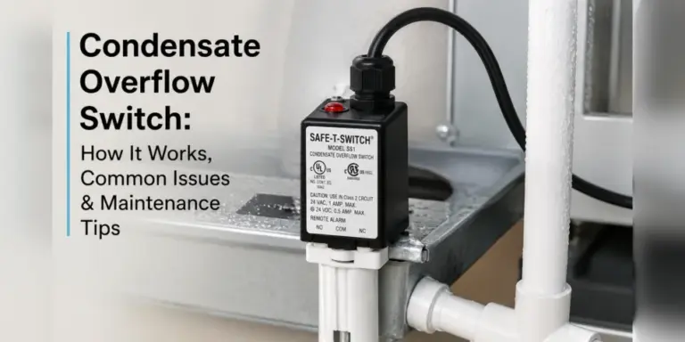 Condensate Overflow Switch