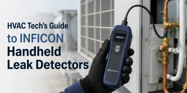 HVAC Tech’s Guide to INFICON Handheld Leak Detectors