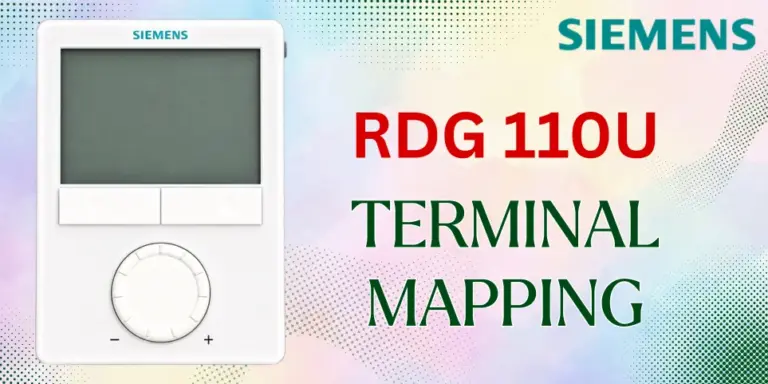 Siemens RDG110U thermostat