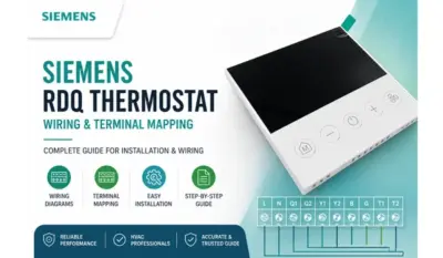 Siemens RDQ Thermostat