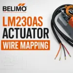 Belimo LM230A-S actuator Wire Mapping