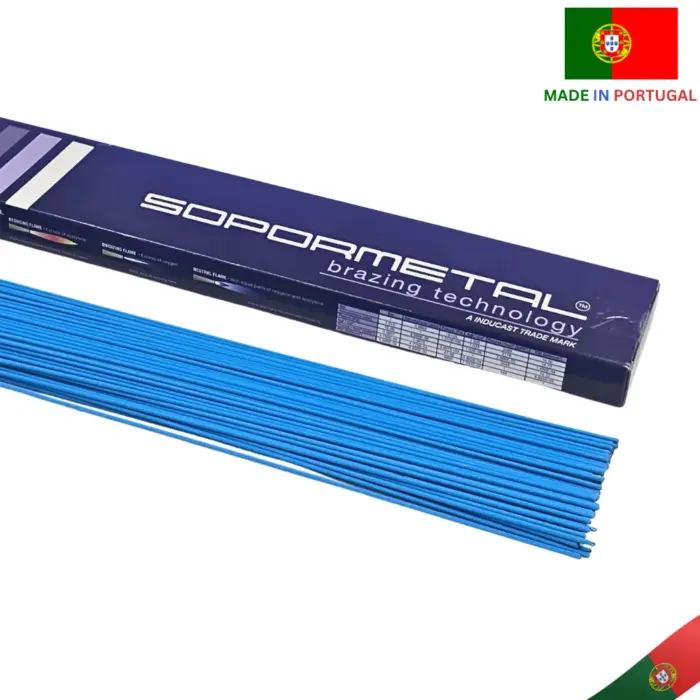 45% Silver Blue Flux Brazing Rods