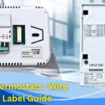 24 Volts Thermostats : Wire Color & Label Guide