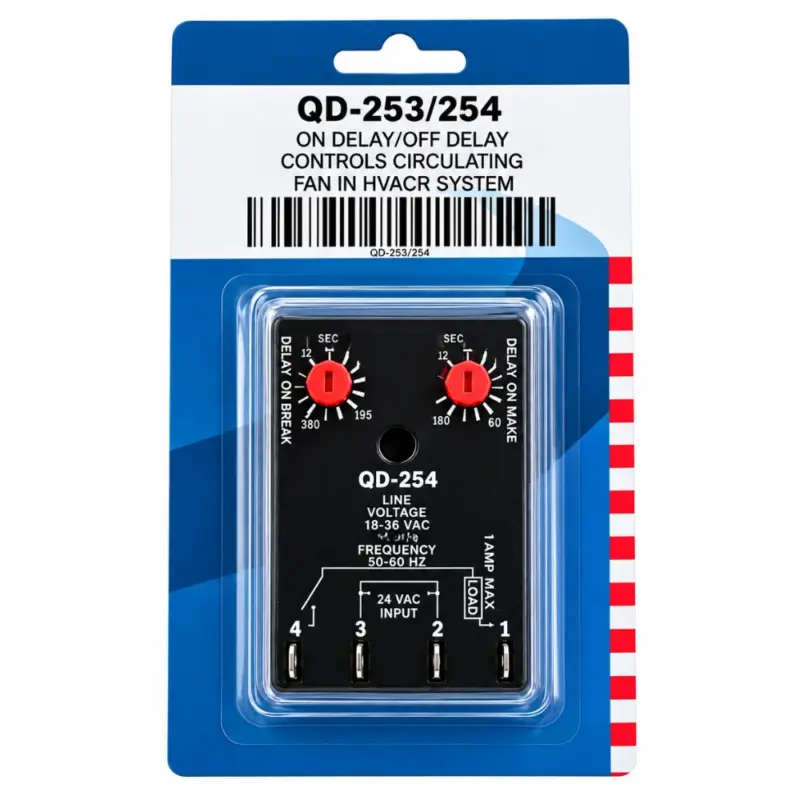QD-254 delay on break timer