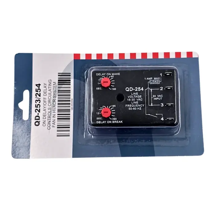 QD-254 delay on break timer