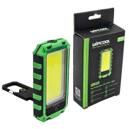 WIPCOOL UL800 Rechargeable LED Work Light Torch or Flashlight - Image 3